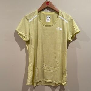 The North Face Yellow Short Sleeve Tee